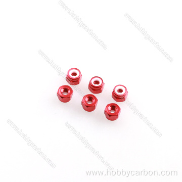 M3 Aluminum Nylon insert lock nuts